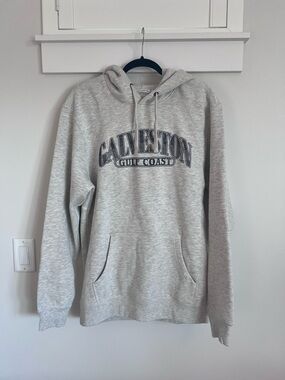 Camp David Galveston Hoodie Grey NWT SZ L